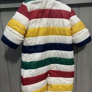 HBC Stripe Baby Bunting/Snowsuit